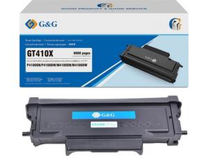 Toner εκτυπωτή G&G GT410X/411X Black 6000 pages